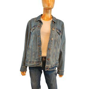 OLD NAVY classic medium wash denim jacket